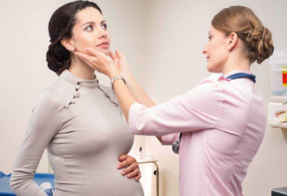 Bướu giáp thường xuất hiện ở phụ nữ mang thai